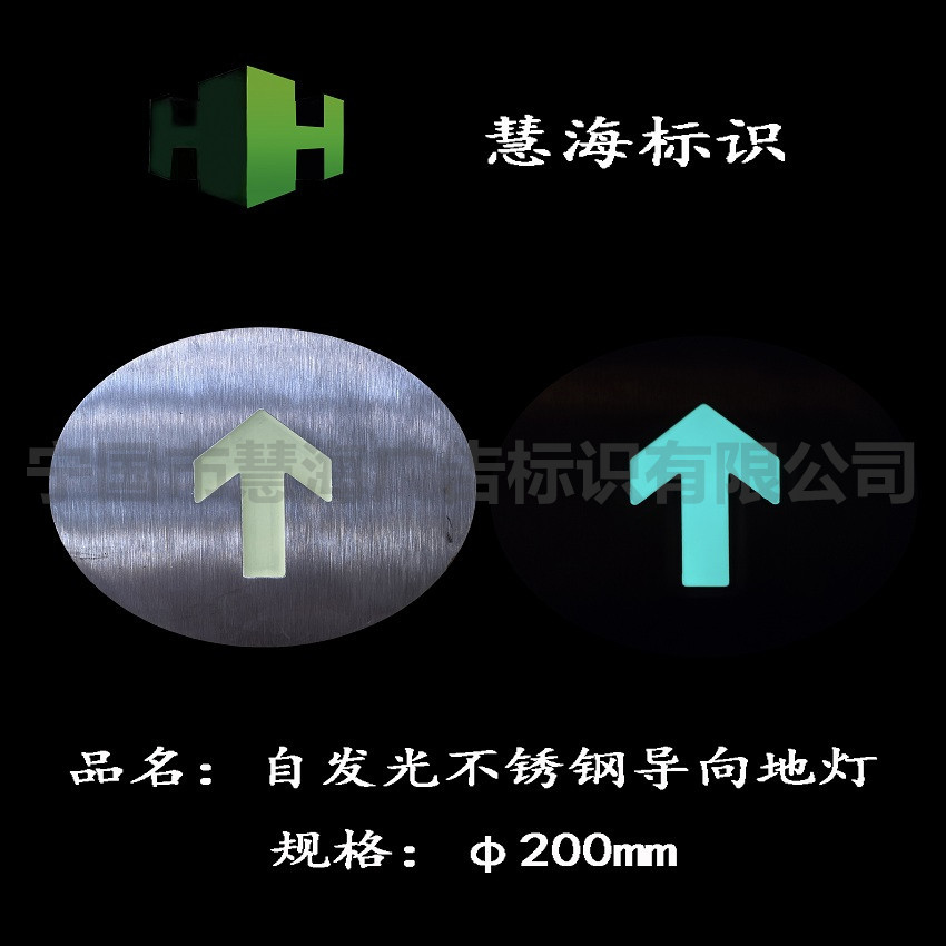 自发光不锈钢导向地灯(2)