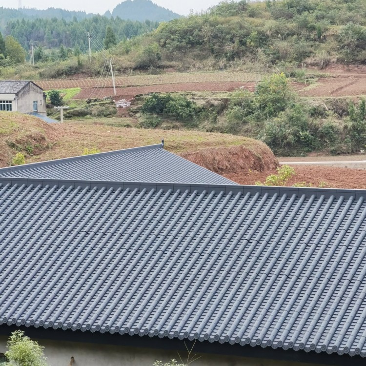 轻质屋面瓦，高分子仿古瓦，新型屋面瓦厂家