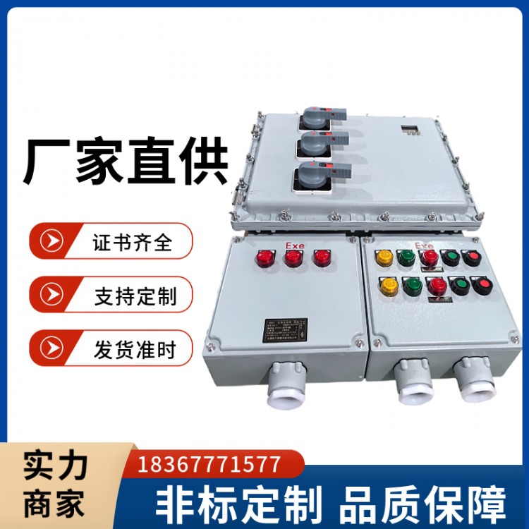 防爆配电箱触摸屏控制柜防爆仪表箱