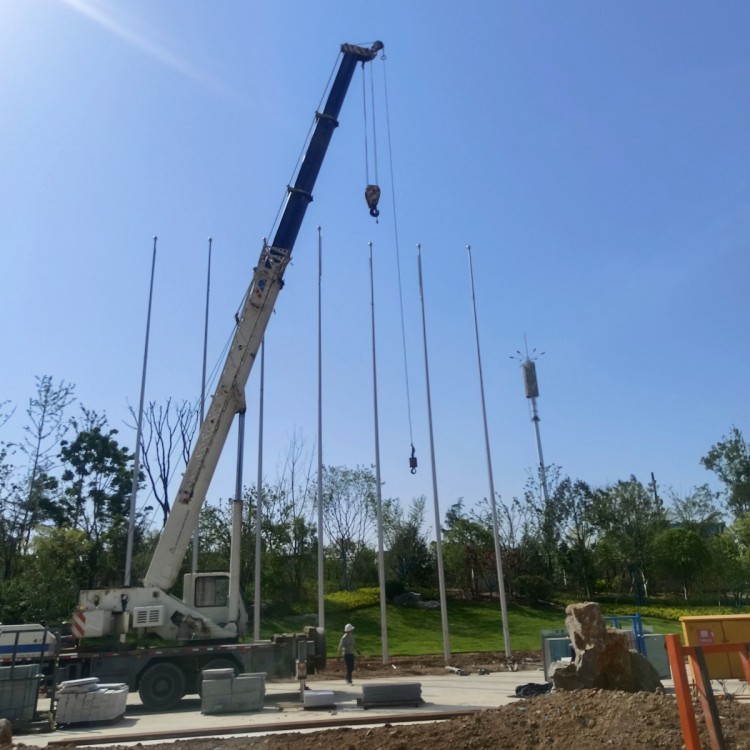 池州学校旗杆操场旗杆礼堂旗杆室内旗杆锥形旗杆