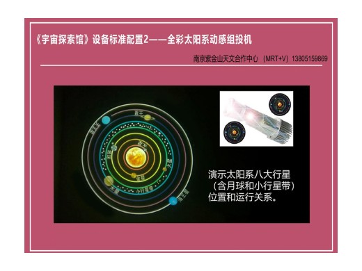 《宇宙探索馆》标准配置——太阳系动感组投机